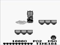 une photo d'Ã©cran de Felix the Cat sur Nintendo Game Boy